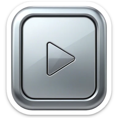 video play button sticker