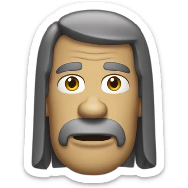 Homer simsone sticker