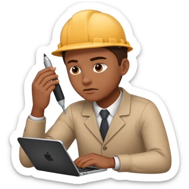 present work sticker