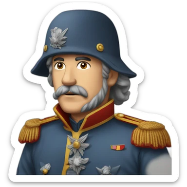 Général 2 guerre mondiale  sticker