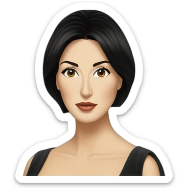 monica bellucci in malena sticker