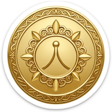 Farvahar symbol sticker