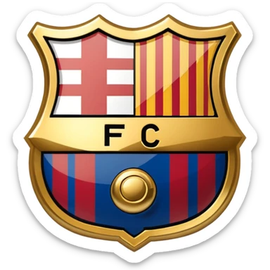 Escudo fc Barcelona  sticker