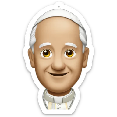 Pope Francis sticker