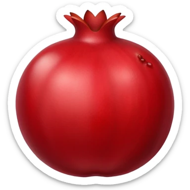 Pomegranate emoji sticker