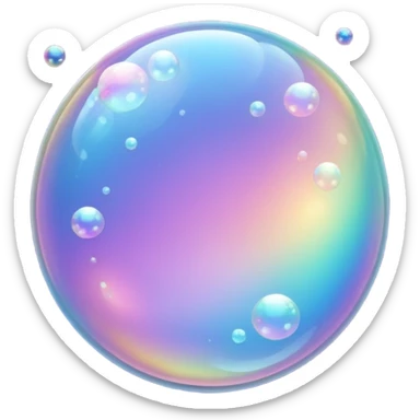Soap Bubble sticker