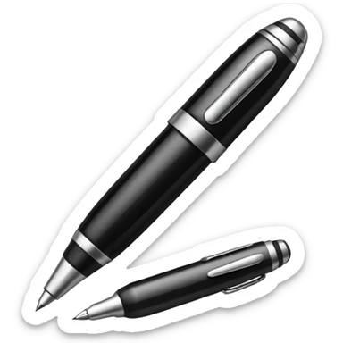 Pen emoji sticker