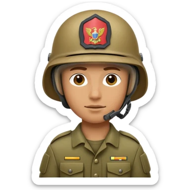 soldiers post/ guard post  sticker