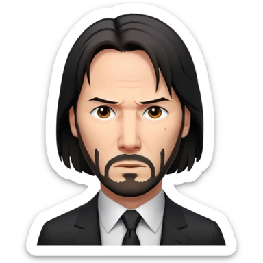 John wick sticker