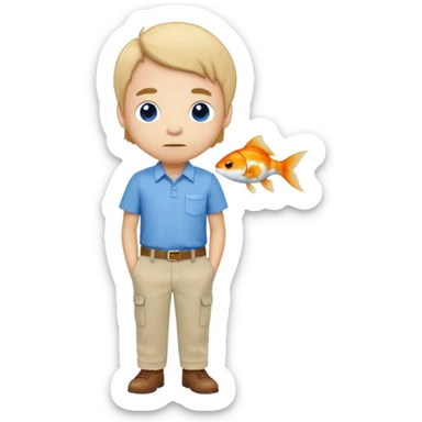 Darwin watterson of the AMAZING WORLD OF GUMBALL sticker