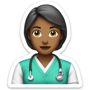 female surgeon sticker
