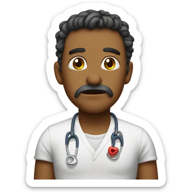 Amor enfermo gripe  sticker