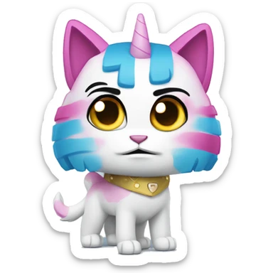 Unikitty sticker
