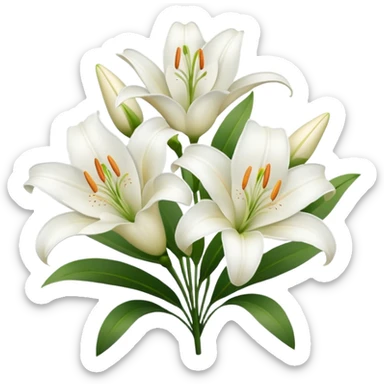 Lilies sticker