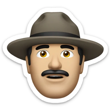 el chapo hat sticker
