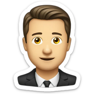 Volodymyr Zelenskyy sticker