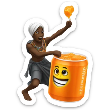 Fanta beating Djenne  sticker