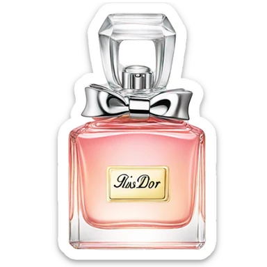 miss dior perfume sticker