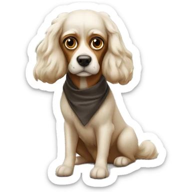 Isaac Newton as a Dog sticker
