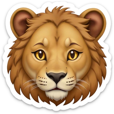 old dirty lioness sticker