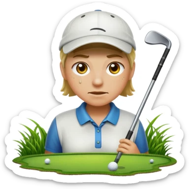 Sloppy golf sticker