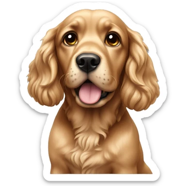cocker  sticker