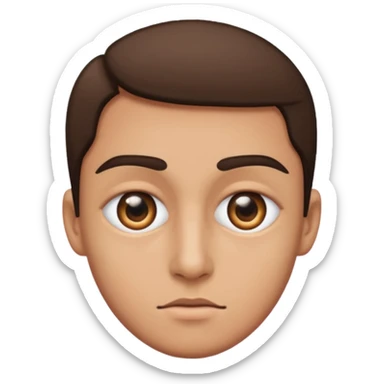 👀 but one eye facing the other direction  sticker