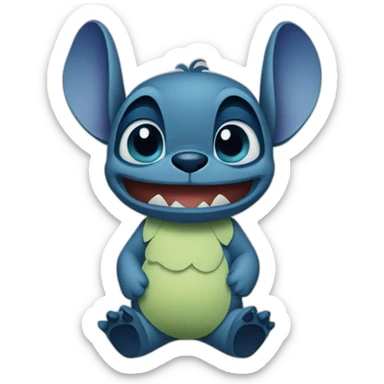 Stitch disney Halloween  sticker