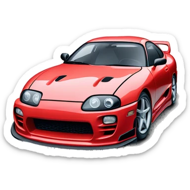 toyota supra mk4 widebody sticker