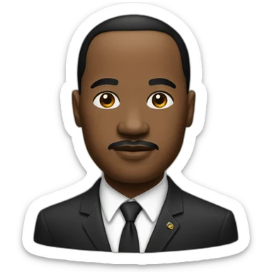 MLK sticker