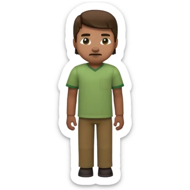 villager from Minecraft sticker