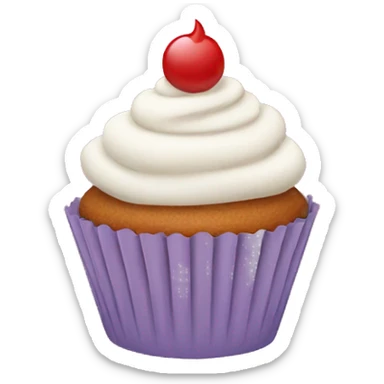 Cupcake sticker