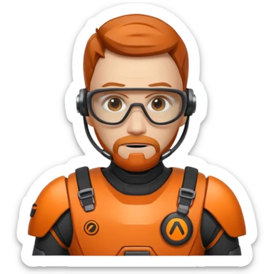 gordon freeman sticker