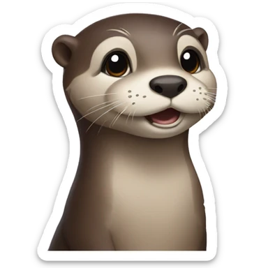 otter sticker