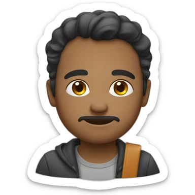 writing a book sticker