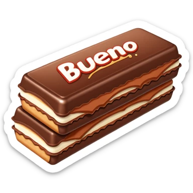 kinder bueno sticker