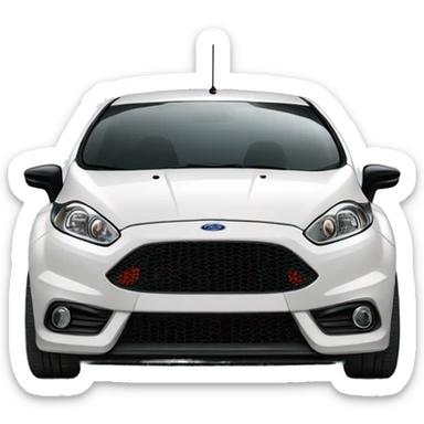 Ford Fiesta ST mk7 car sticker