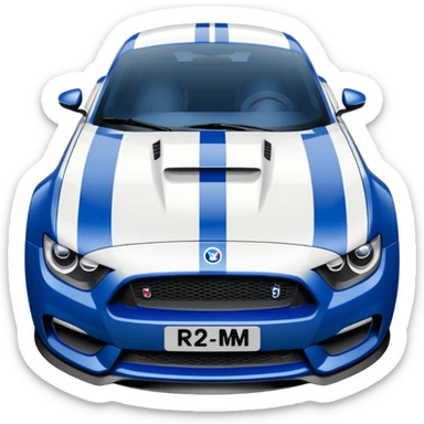 R2 m-sport company sticker