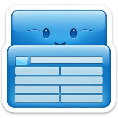 Library card
 sticker