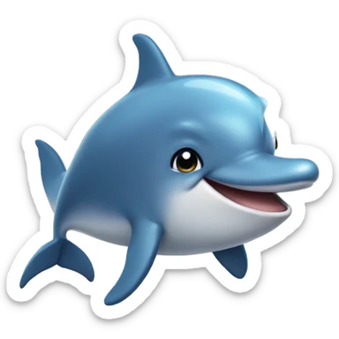 Cute Dolphin sticker