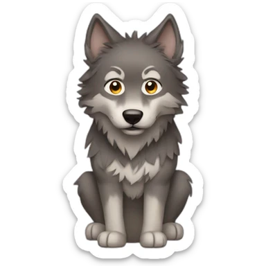 Toto wolf sticker