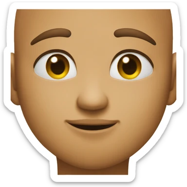 Sympathetic nose scrunch  sticker