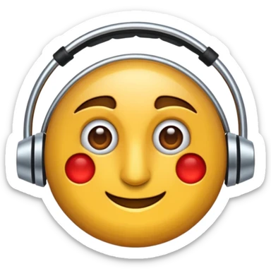 Kırmızı  kolye şeklinde sarkaç sticker