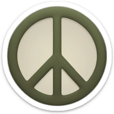 peace-symbol-minimalism sticker