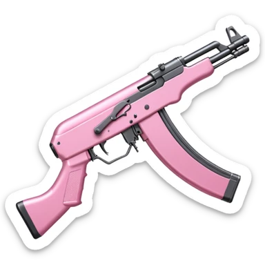 Pretty pink ak47 sticker