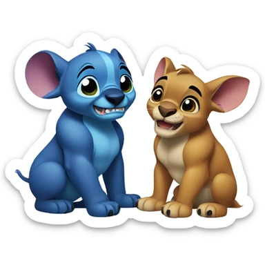 lio and stitch sticker