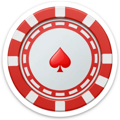 poker chips sticker