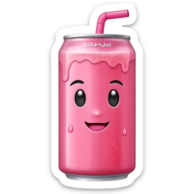 energy drink exotic guava sticker