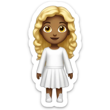Angel mini girl  sticker
