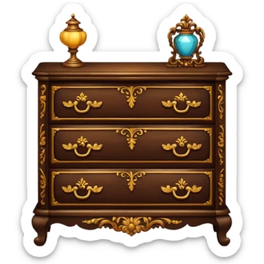 dresser sticker